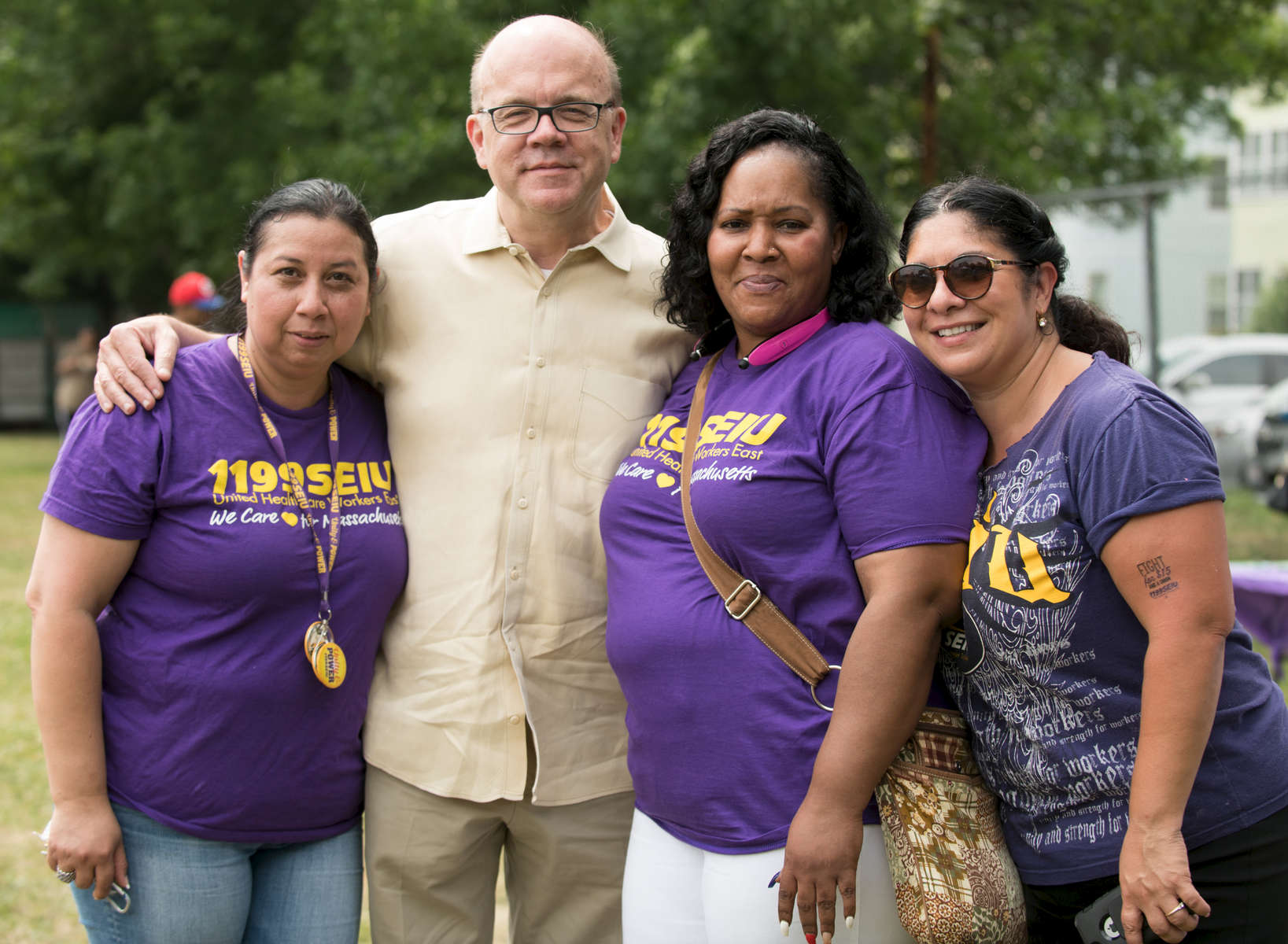 1199 SEIU Healthcare Workers Rising Victory Cookout in Worcester at Crompton Park, Saturday, July 14, 2018. 