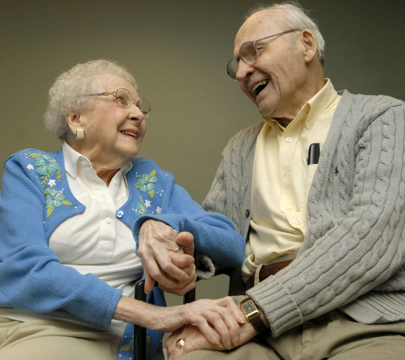 Betty and John Archer have been married for 70 years and live at the Blenheim-Newport Senior Living Community.