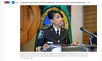 “Outgoing Seattle Police Chief Felt 'Destined To Fail' After Cuts And Public Backlash”  for Getty Images, Published on NPR, All Things Considered, September 2, 2020