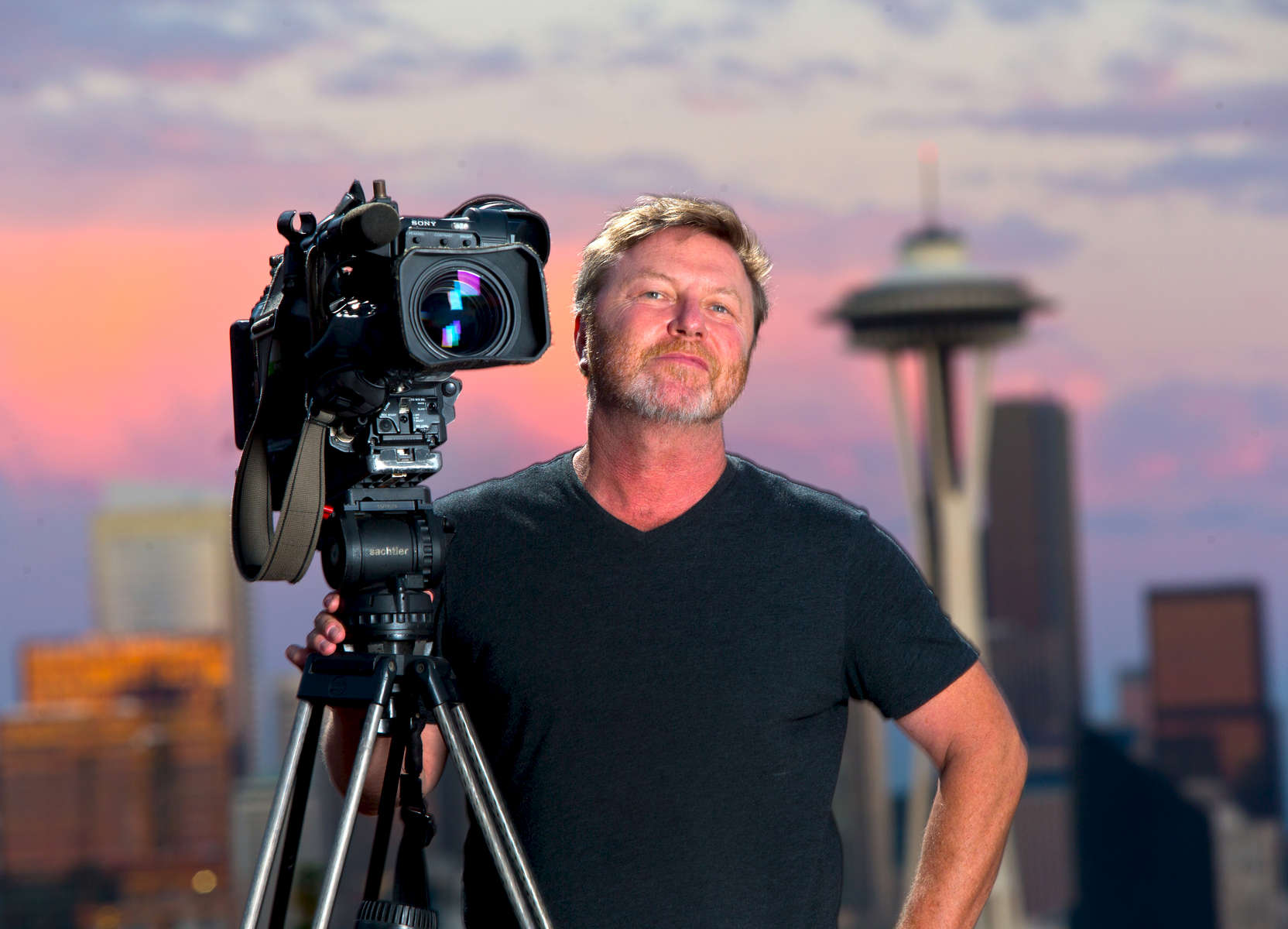 King 5 photojournalist Doug Burgess  is the 2015 Best Of Photojournalism Ernie Crisp Television News Photographer of the Year. (photo © Karen Ducey)