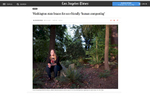 {quote}Washington state braces for eco-friendly ‘human composting’{quote} Photos for The Los Angeles Times, May 13, 2019.