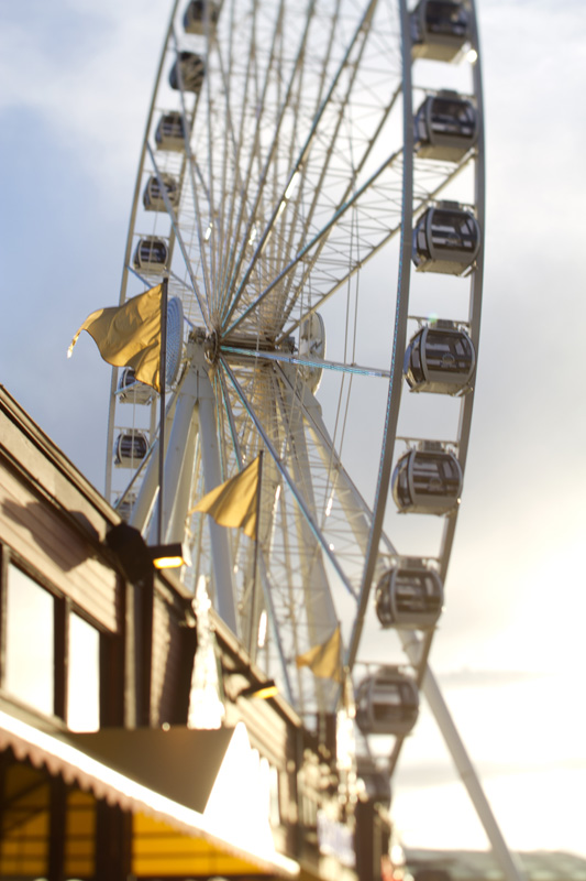 The Great Wheel in Seattle, Wash. (© copyright Karen Ducey)
