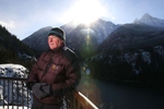 Jon Riedel, an expert in hydrology, a glaciologist and retired from the National Parks Service, is photographed at the Diablo Lake Overlook, in the North Cascades National Park on Friday, January, 12, 2024.