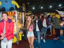 Sussex University students at a Freshers party on Brighton Pier make use of the facilities. The University of Sussex is a public research university situated on a large and open green field site on the South Downs, East Sussex. It is located on the edge of the city of Brighton and Hove. Taking its name from the historic county of Sussex, the university received its Royal Charter in August 1961.Freshers are inducted during Freshers' Week - the first week of the Academic year - ran by the Students' Union of that University, and is usually one of the busiest and most fun weeks of the year. ©Peter Dench/Getty Images Reportage