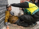 A young man is attended to by a paramedic outside the 02 Academy where a Freshers week party is being hosted.The University of Bristol is a red brick research university located in Bristol, United Kingdom. It received its royal charter in 1909, and its predecessor institution, University College, Bristol, had been in existence since 1876Freshers are inducted during Freshers' Week - the first week of the Academic year - ran by the Students' Union of that University, and is usually one of the busiest and most fun weeks of the year. ©Peter Dench/Getty Images Reportage