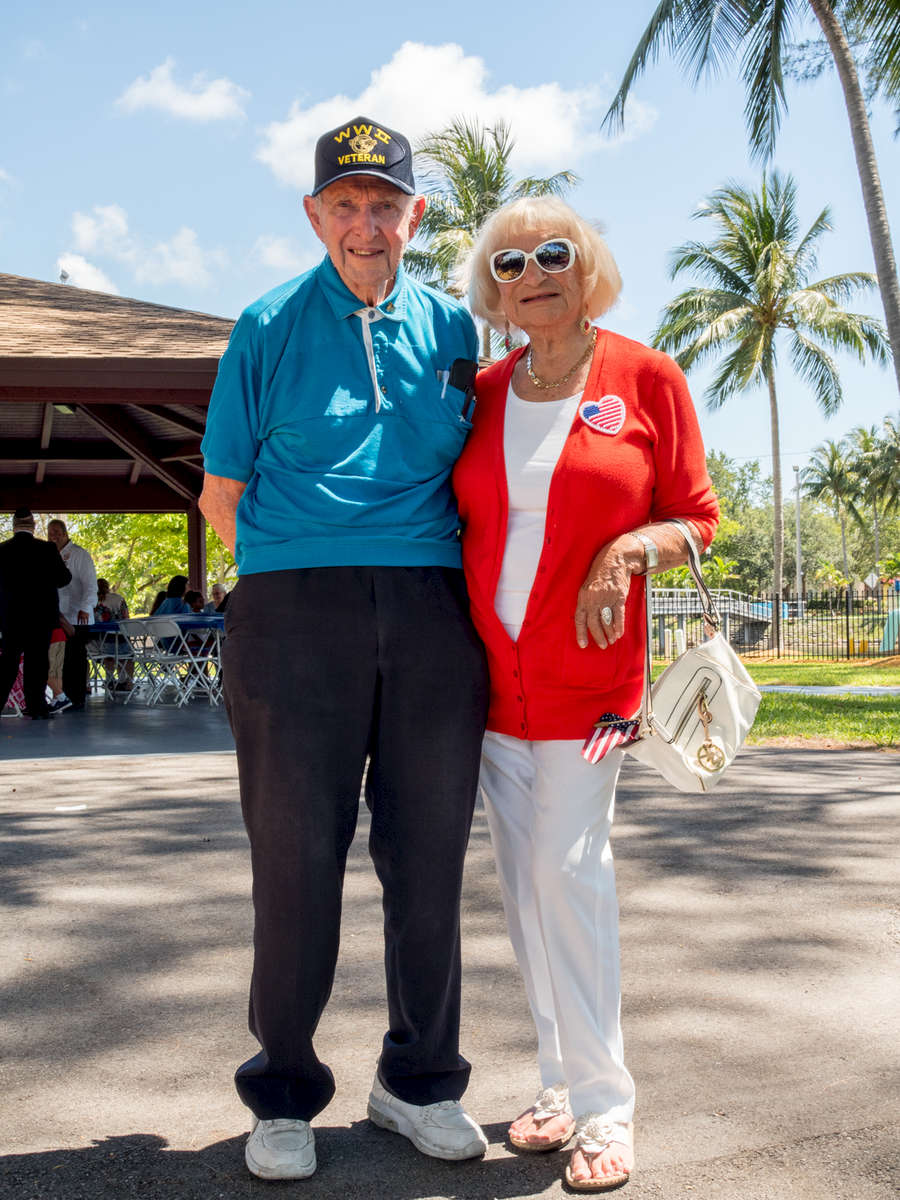 Visitors to the 2016 Memorial Day Service at All Wars Memorial Park, Miami.Miami is a seaport city on the Atlantic Ocean in south Florida. Miami's metro area is the eighth-most populous and fourth-largest urban area in the U.S., with a population of around 5.5 million.Miami is a major center, and a leader in finance, commerce, culture, media, entertainment, the arts, and international trade. In 2008, Forbes magazine ranked Miami {quote}America's Cleanest City{quote}, for its year-round good air quality, vast green spaces, clean drinking water, clean streets, and city-wide recycling programs. According to a 2009 UBS study of 73 world cities, Miami was ranked as the richest city in the United States, and the world's fifth-richest city in terms of purchasing power. Miami is nicknamed the {quote}Capital of Latin America{quote}, is the second largest U.S. city with a Spanish-speaking majority, and the largest city with a Cuban-American plurality.©Peter Dench/Getty Images Reportage