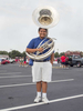 15 year old band member Octavio, on the morning of the 4th July Independence Day parade in Arlington, a city 20 miles west of downtown Dallas.Dallas is a major city in Texas and is the largest urban center of the fourth most populous metropolitan area in the United States. The city ranks ninth in the U.S. and third in Texas after Houston and San Antonio. The city's prominence arose from its historical importance as a center for the oil and cotton industries, and its position along numerous railroad lines.For two weeks in the summer of 2015, photographer Peter Dench visited Dallas to document the metroplex in his epic reportage, DENCH DOES DALLAS.Photographed using an Olympus E-M5 Mark II©Peter Dench/Getty Images Reportage