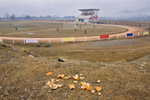 Orange peel scattered on the hill overlooking a football stadium in Pokhara, Nepal.In disaster areas, war zones and urban wastelands, football keeps humanity alive. It brings nations together and promotes unity. It encourages equality and generates pride and self-belief. It has the power to heal and to help, to motivate, to give freedom to dreams and empower a generation. There are millions of people playing the game or helping it to flourish who find that football brings a positive dimension to their lives.Away from the billionaire owned clubs with it's multi-million dollar players, Football's Hidden Story is a series of emotive human interest photographs showing the positive impact football has had at grassroot level on individuals and communities all around the world. 