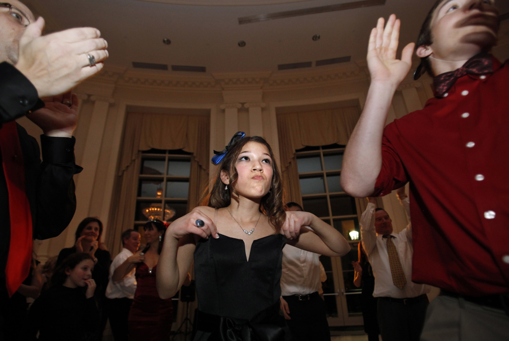 Bar Mitzvah celebration in Raleigh, North Carolina. 