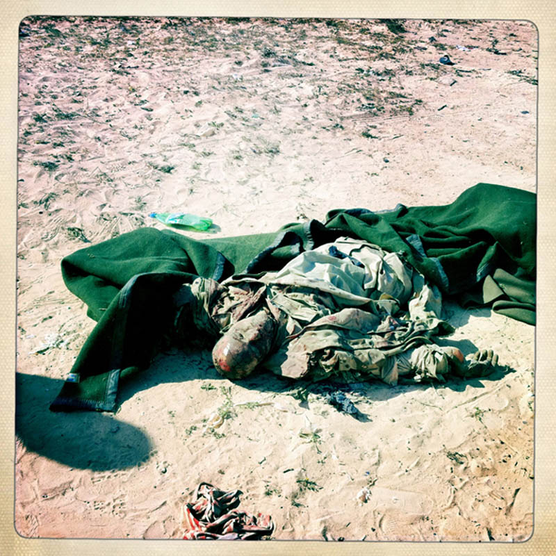 Dead Libyan Soldiers