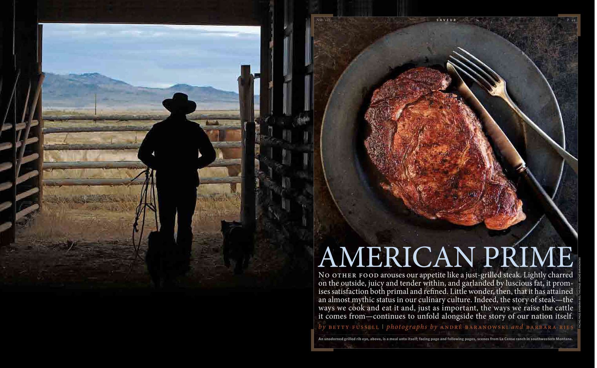 Saveur Magazine - LaCense Beef