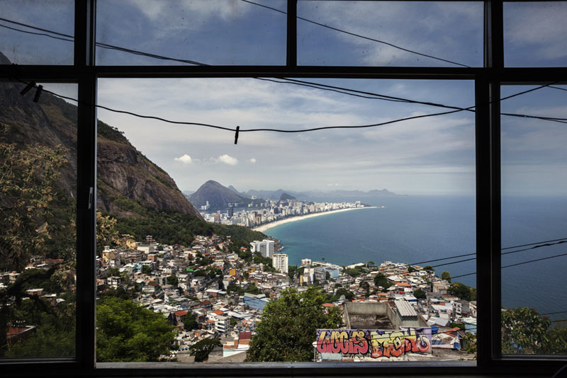 The view from James house, Favela Vidigal
