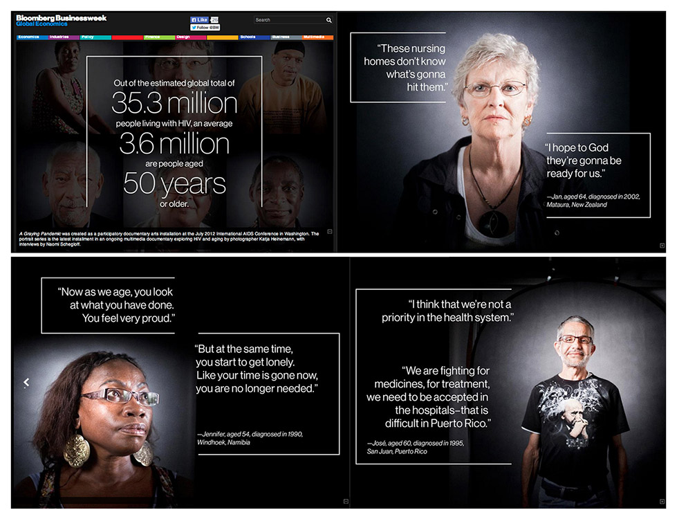 Stories From An Aging Pandemic, World AIDS Day, 2013.