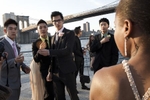 Beyond Chinatown: LaGuardia High School for the Arts seniors pose for prom pictures. 