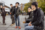 Omid and a friend meet up with a group of young Afghans at Alexanderplatz. Official figures have tracked an estimated backlog of more than 1,500 unaccompanied minors who are temporarily placed in hostels and other emergency housing throughout Berlin, mixed in with an adult refugee population and with limited youth services or supervision available. Insiders working with the Berlin Senate’s youth agency report that future intake appointments to be officially registered by the youth welfare services have now stretched into the end of the 2016 calendar year.  Data compiled by Germany’s Federal Office for Migration and Refugees show that between 2009 and 2013, the number of unaccompanied minors from Afghanistan by far surpassed those from other source countries. In 2014, as well, the largest group of unaccompanied minors claiming asylum in European countries hailed from Afghanistan, at 6,155 refugee youths under age 18 out of a total of 24,000.