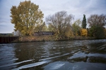 Spree River near Günter Litfin memorial