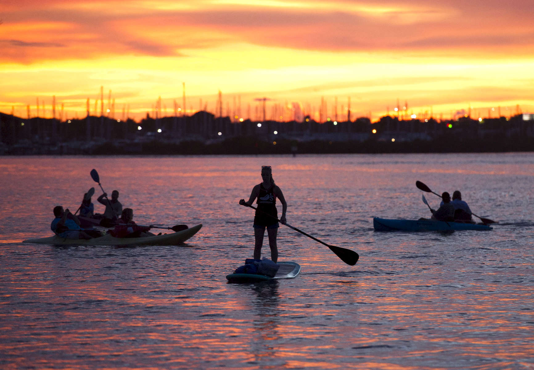 A selection of Molly\'s favorite images from 2014.An image from CC Kayak Adventures\' Full Moon Paddle near Fort Pierce on Saturday, August 9, 2014. (MOLLY BARTELS/TREASURE COAST NEWSPAPERS)