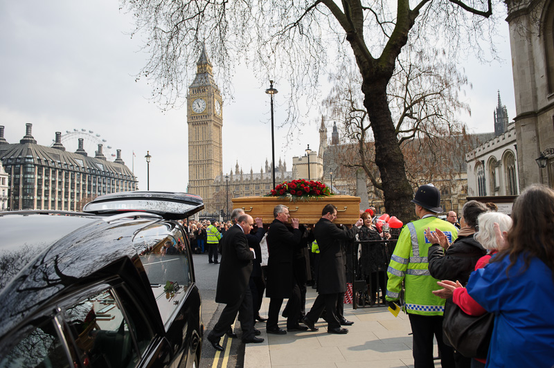 Funeral of Tony Benn.
