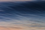 Motion blur study on a beach before sunrise, Chincoteague Island National Wildlife Refuge, Assateague Island, Virginia