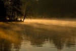 Morning mist at Mountain Island Lake, Huntersville, NC