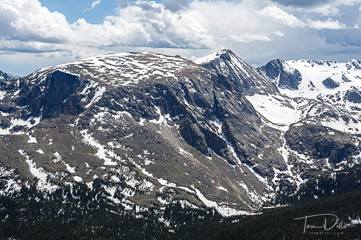 Along Trail Ridge Road in Rocky Mountains National Park
