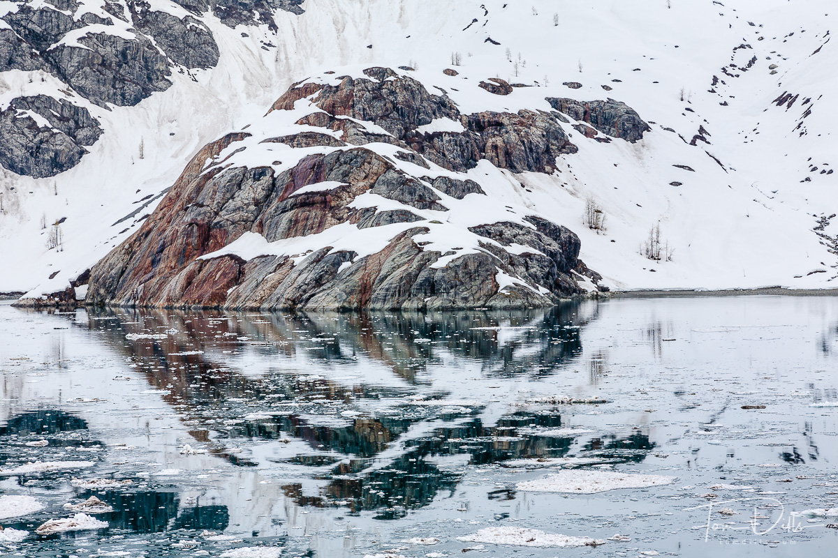 Glacier Bay National Park & Preserve in Alaska from aboard Sea Princess