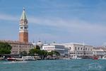 View of Venice across the Grand Canal in Venice, Italy