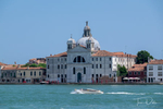 View across the Grand Canal in Venice, Italy