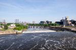 Mississippi River from the 3rd Avenue Bridge in Minneapolis