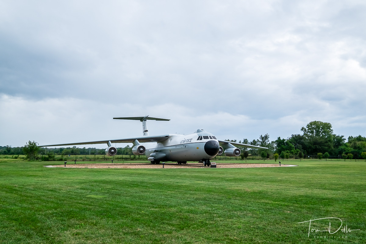 C-141B Starlifter at Scott Field Heritage Air Park at Scott AFB, Illinois