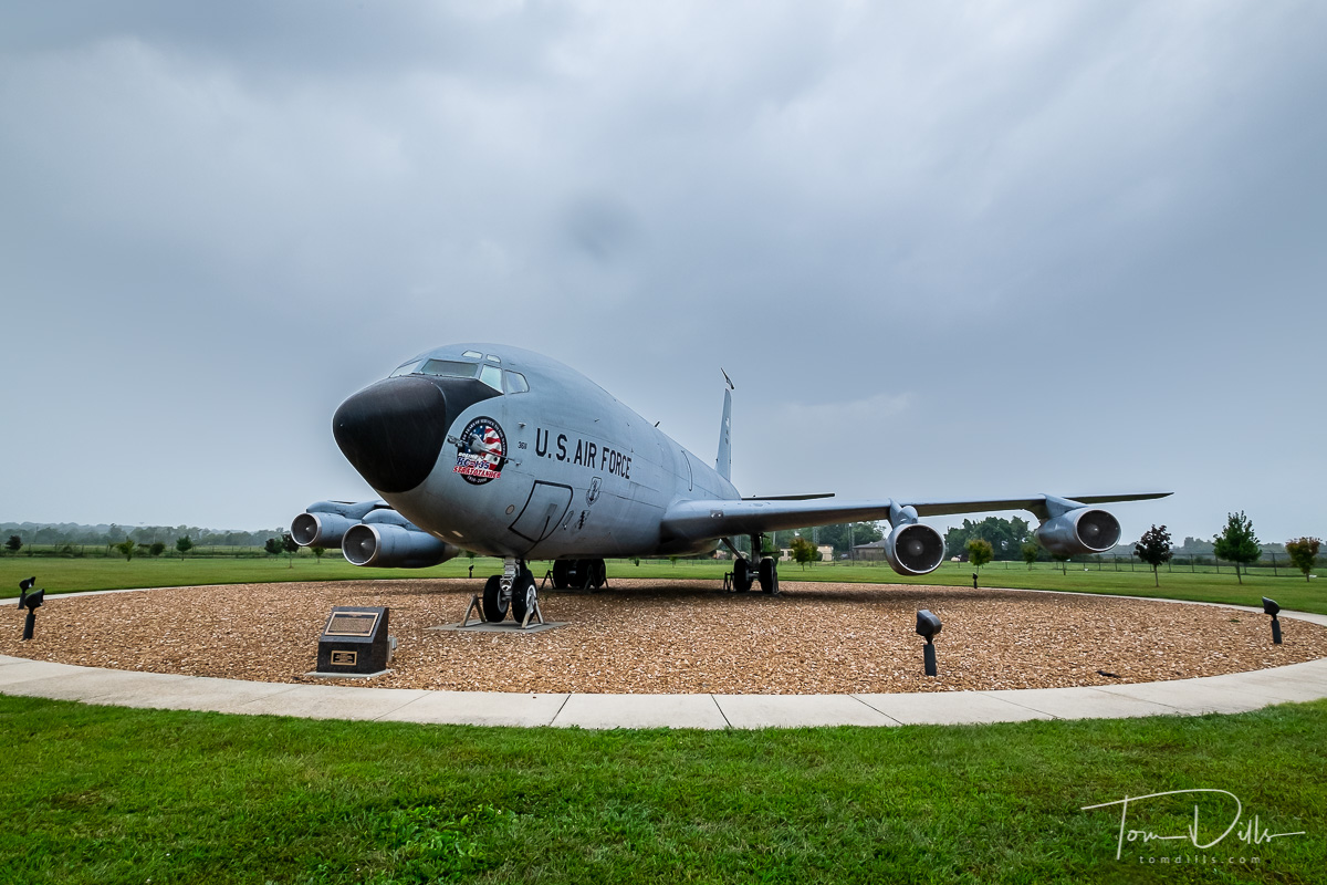 KC-135 Stratotanker at Scott Field Heritage Air Park at Scott AFB, Illinois