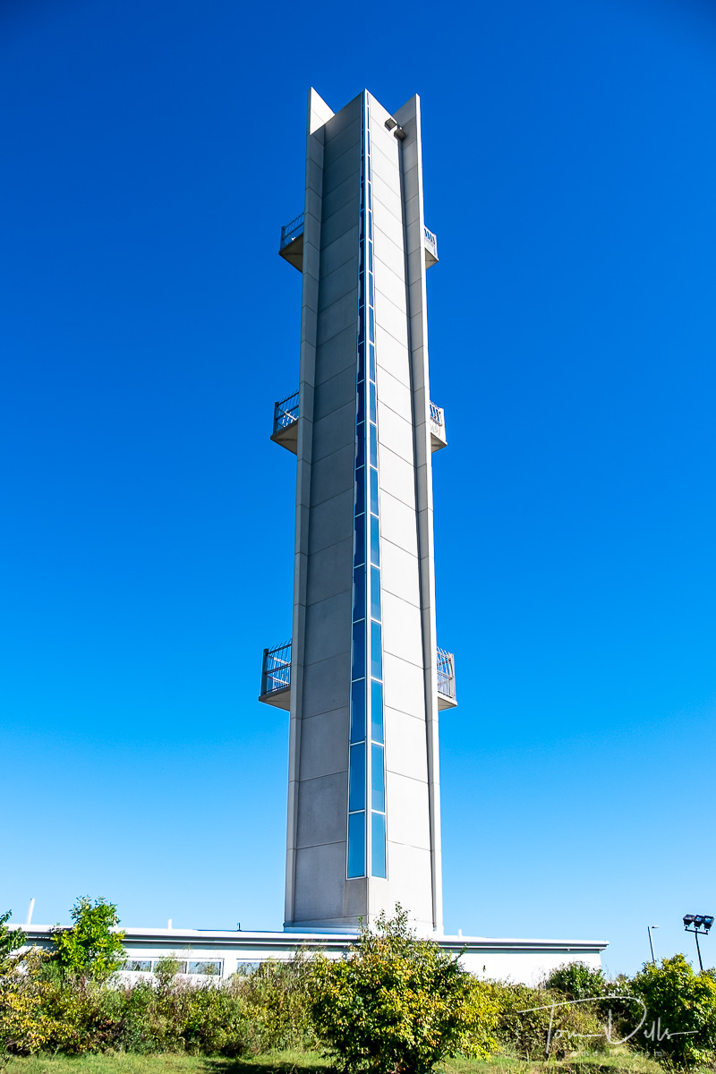 Lewis And Clark Confluence Tower memorial near Hartford, Illinois