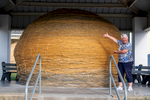 World's Largest Ball of Twine, a tourist attraction in Cawker City, Kansas