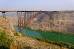 Perrine Memorial Bridge over the Snake River in Twin Falls, Idaho