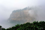 Foggy views from Cape Mears, Oregon