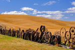 {quote}Wheel Fence{quote} at the Dahmen Barn along US-195 in Uniontown, Washington