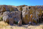 Petroglyphs at Columbia Hills Historical State Park near Lyle, Washington