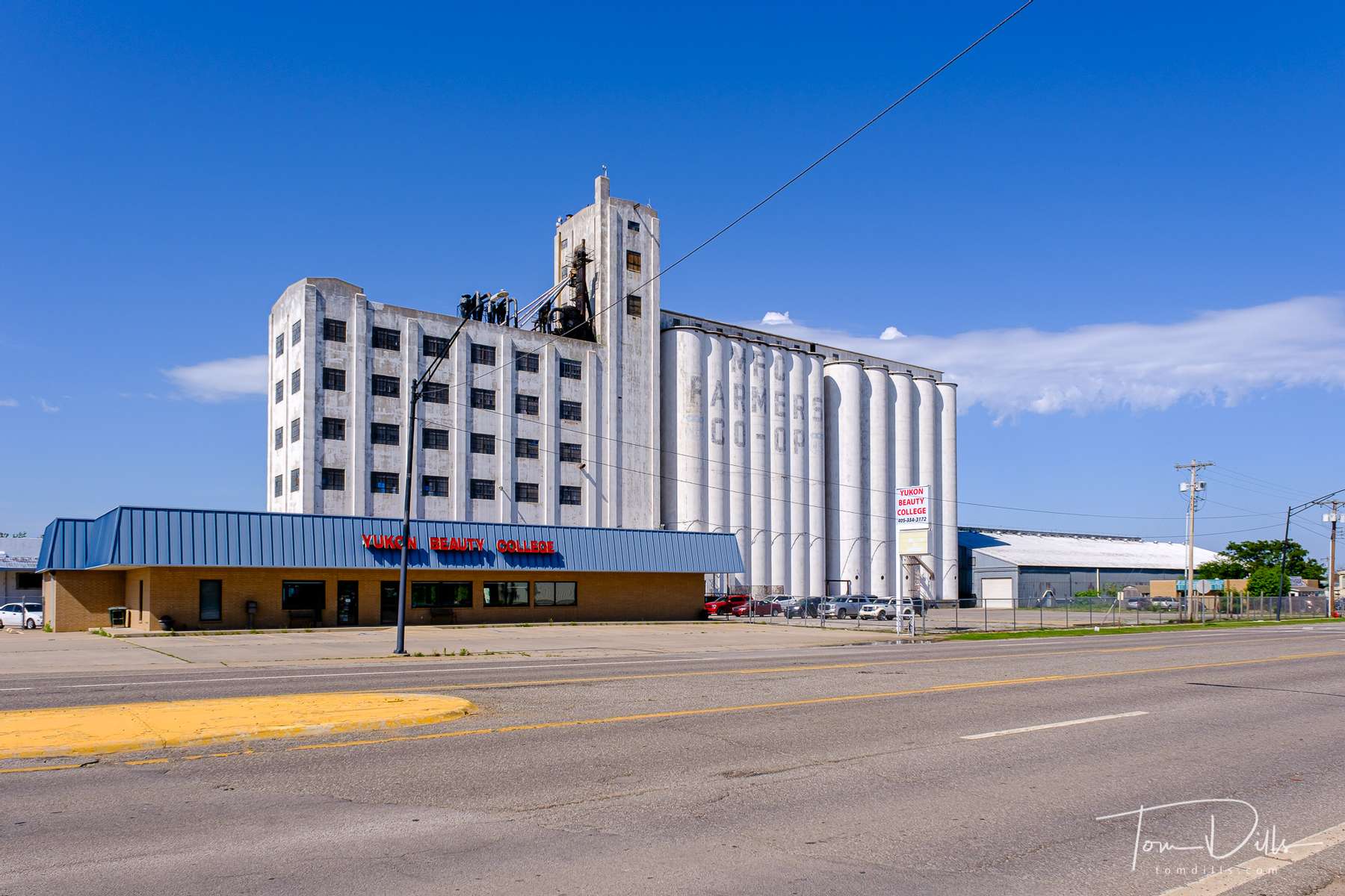 {quote}Yukon's Best Flour{quote} mill located on Historic Route 66 in Yukon, Oklahoma