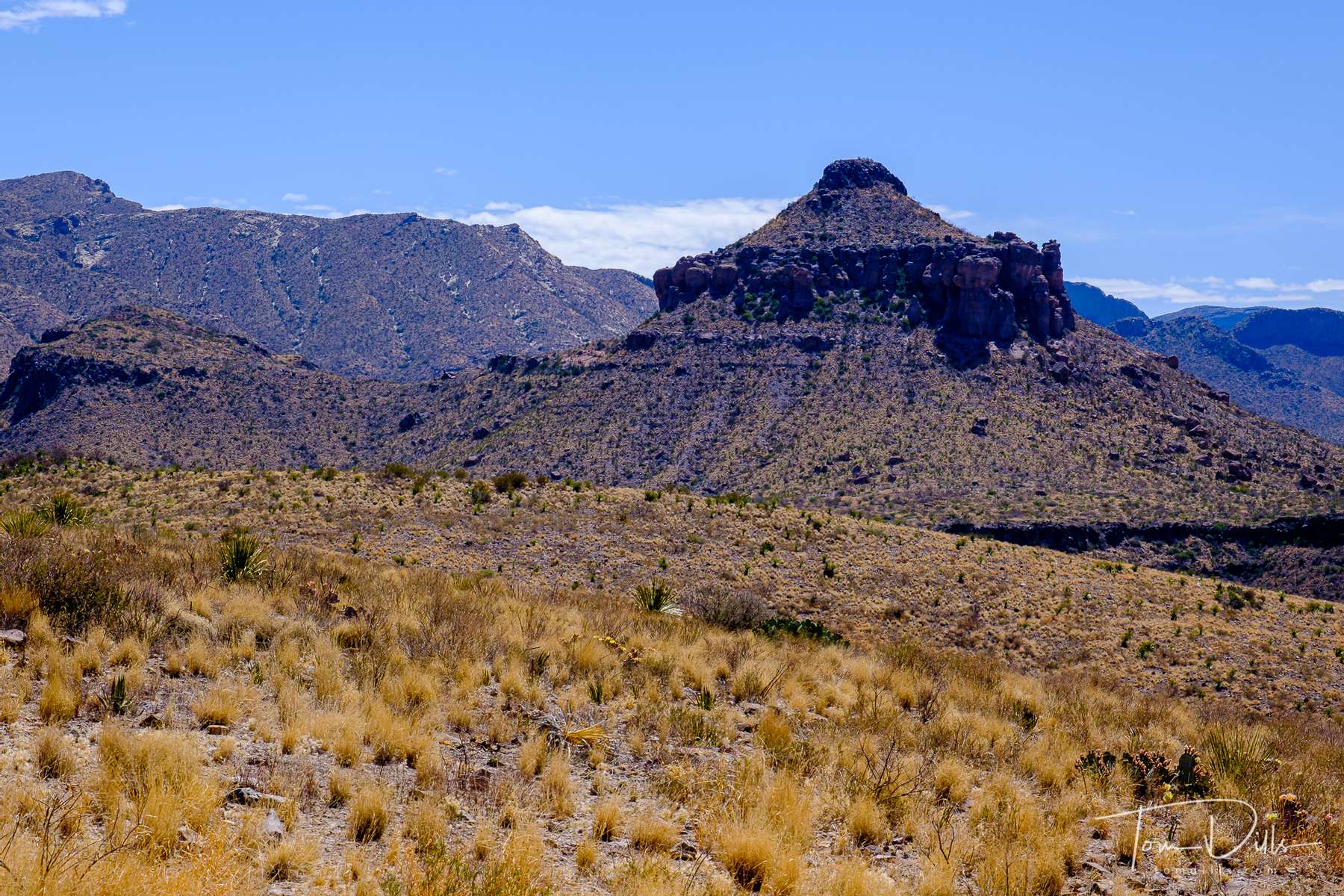 Views from the Sotol Vista Overlook at Big Bend National Park in Texas