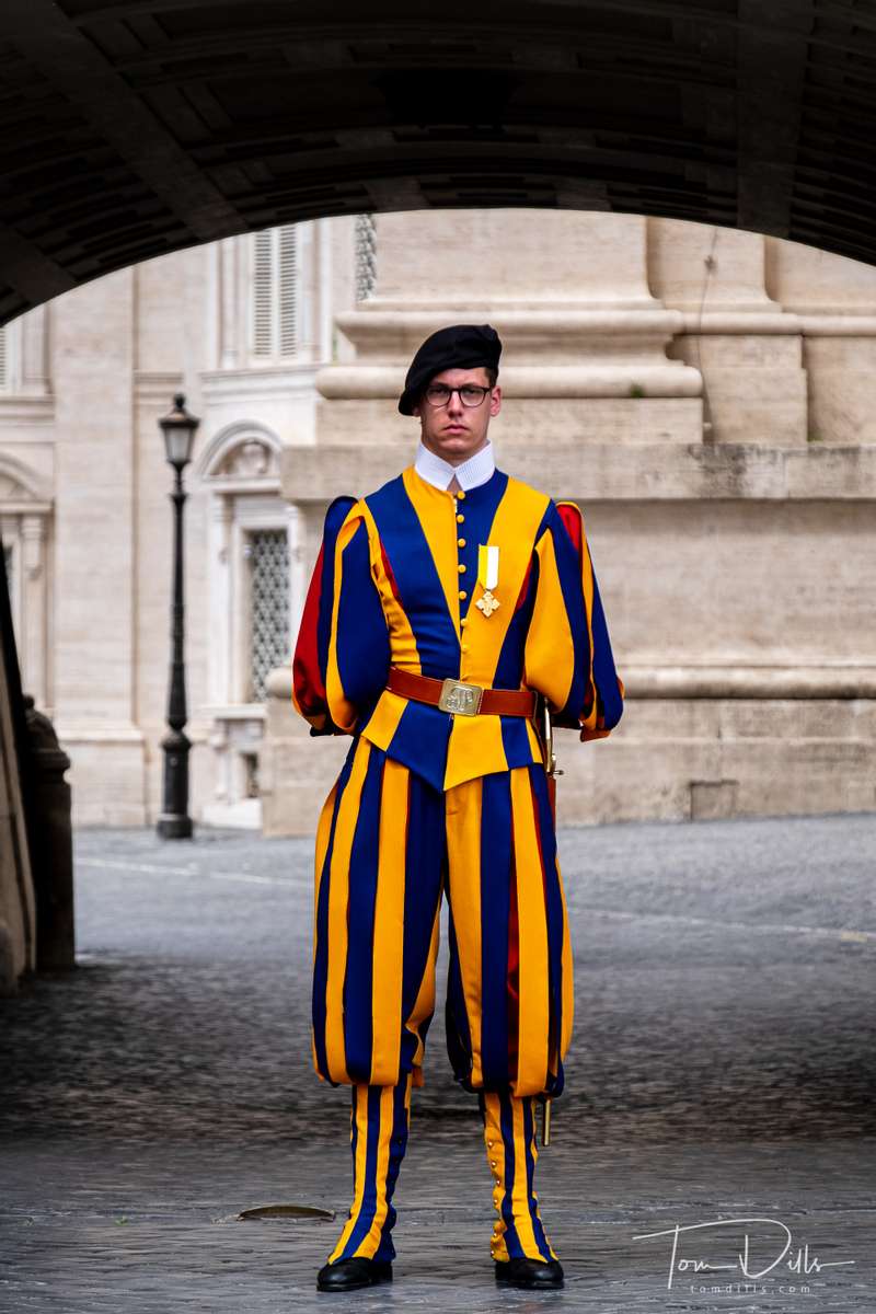 Swiss Guard at The Vatican