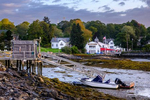 Low tide.  Boothbay Harbor, Maine