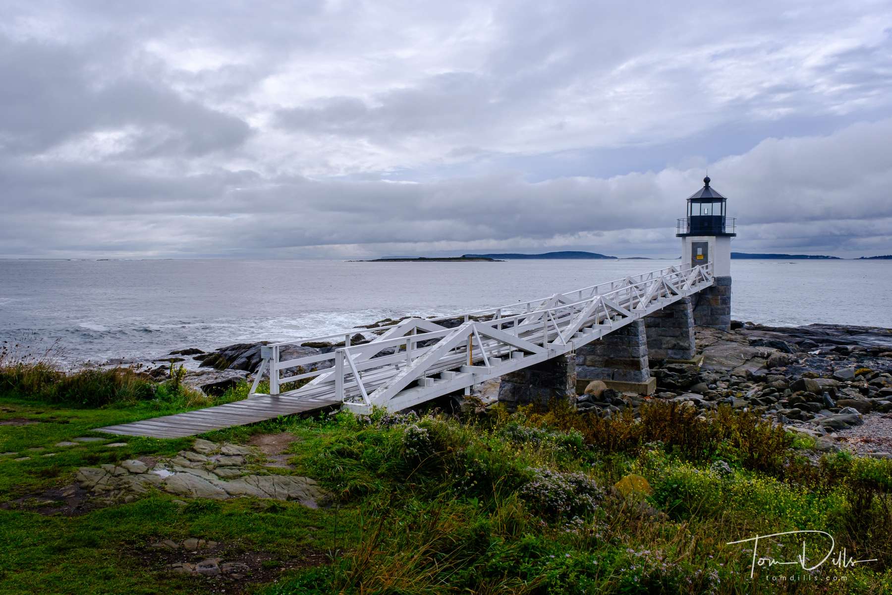 Marshall Point Lighthouse near Saint George, Maine