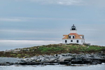 Egg Rock Lighthouse, off the coast of Maine near Northeast Harbor