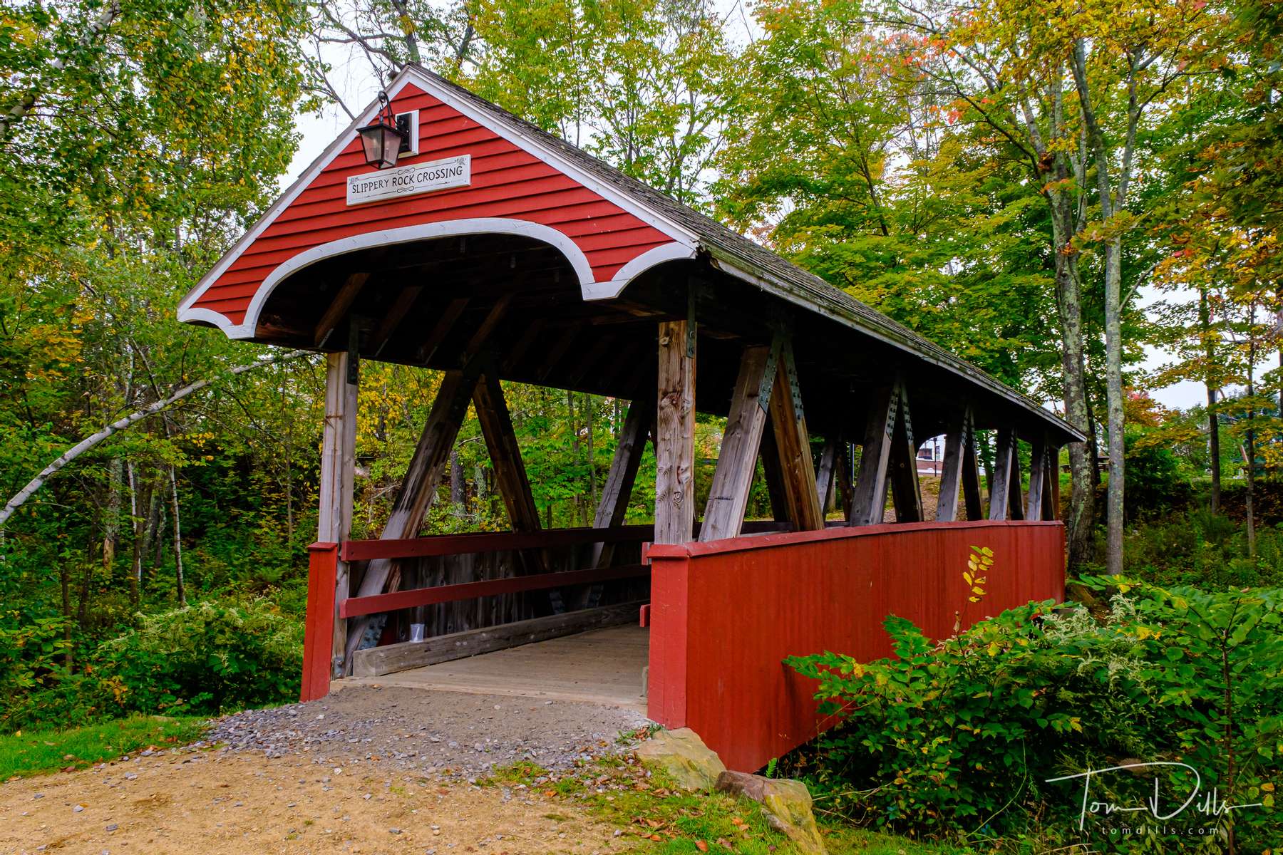 Belmont Covered Bridge in Belmont, New Hampshire