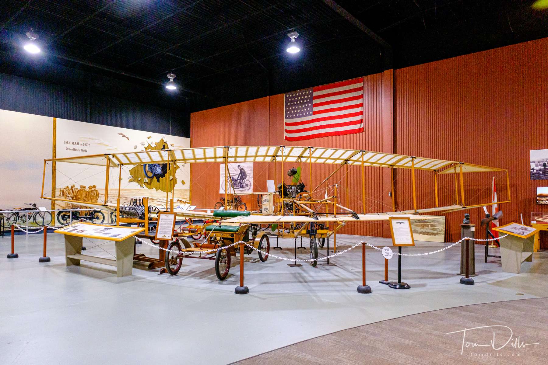 The Glenn H Curtiss Museum in Hammondsport, New York