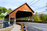 Quechee Covered Bridge in Hartford, Vermont