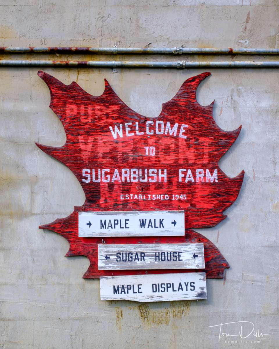 Sugarbush Farm, a maple syrup and Vermont cheese producer in Woodstock, Vermont