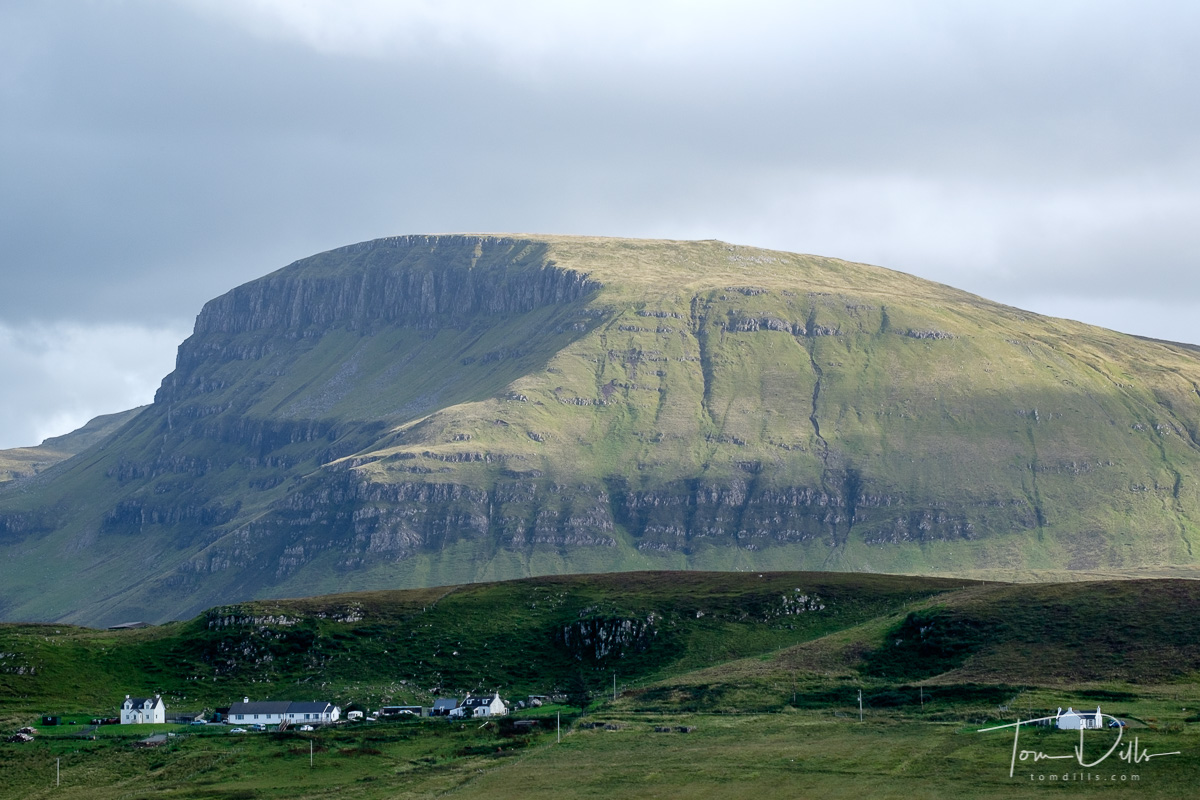 View from the A87 on the Trotternish Peninsula, Isle of Skye, Scotland