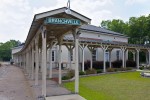 Train station in Branchville, South Carolina.  Restored and currently in use as a museum.