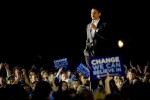 Assuring a crowd of over 8,000 people at the University of Oregon,  Senator Barack Obama promises, “We are going to bring this election to a close right here in Oregon.”